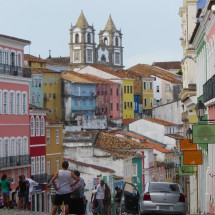 In the historical center of Salvador